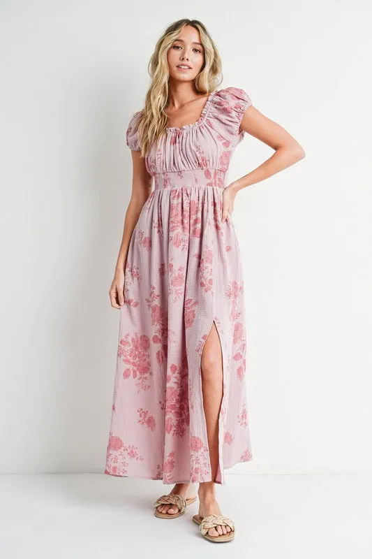 Alicia Smocked Maxi Dress