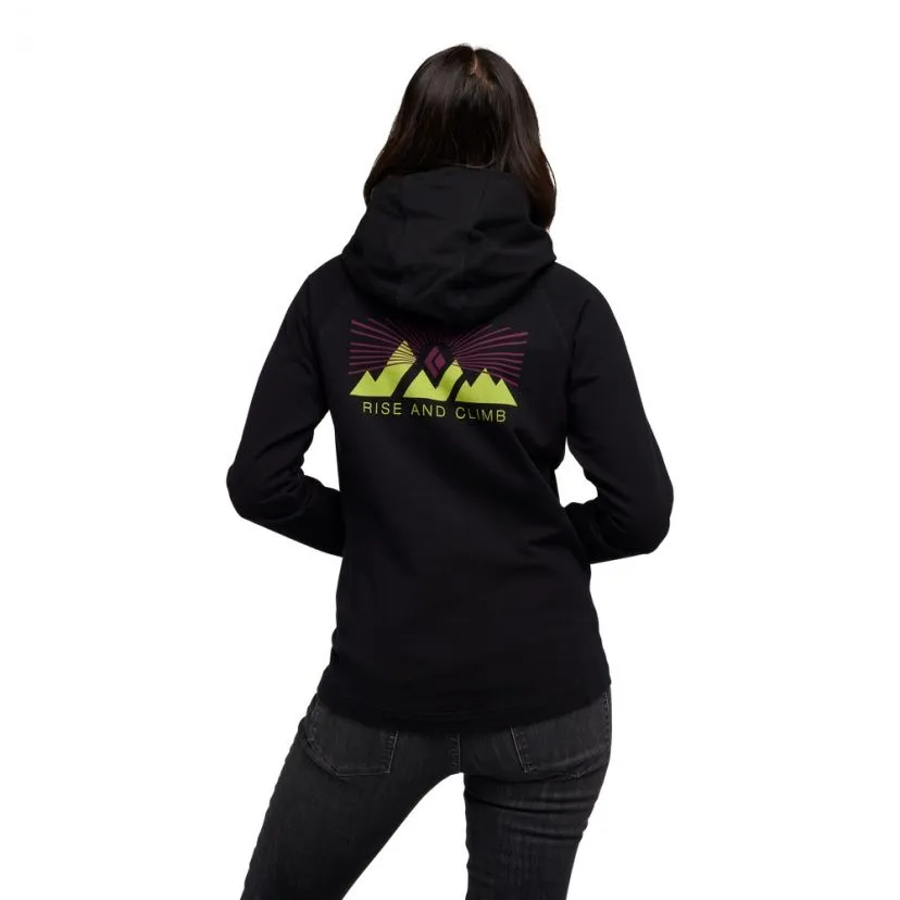 BD Black Diamond W Rise And Climb Fz Hoody women's sweater