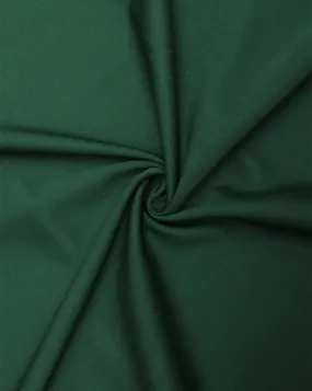 BOTTLE GREEN BANANA CREPE FABRIC