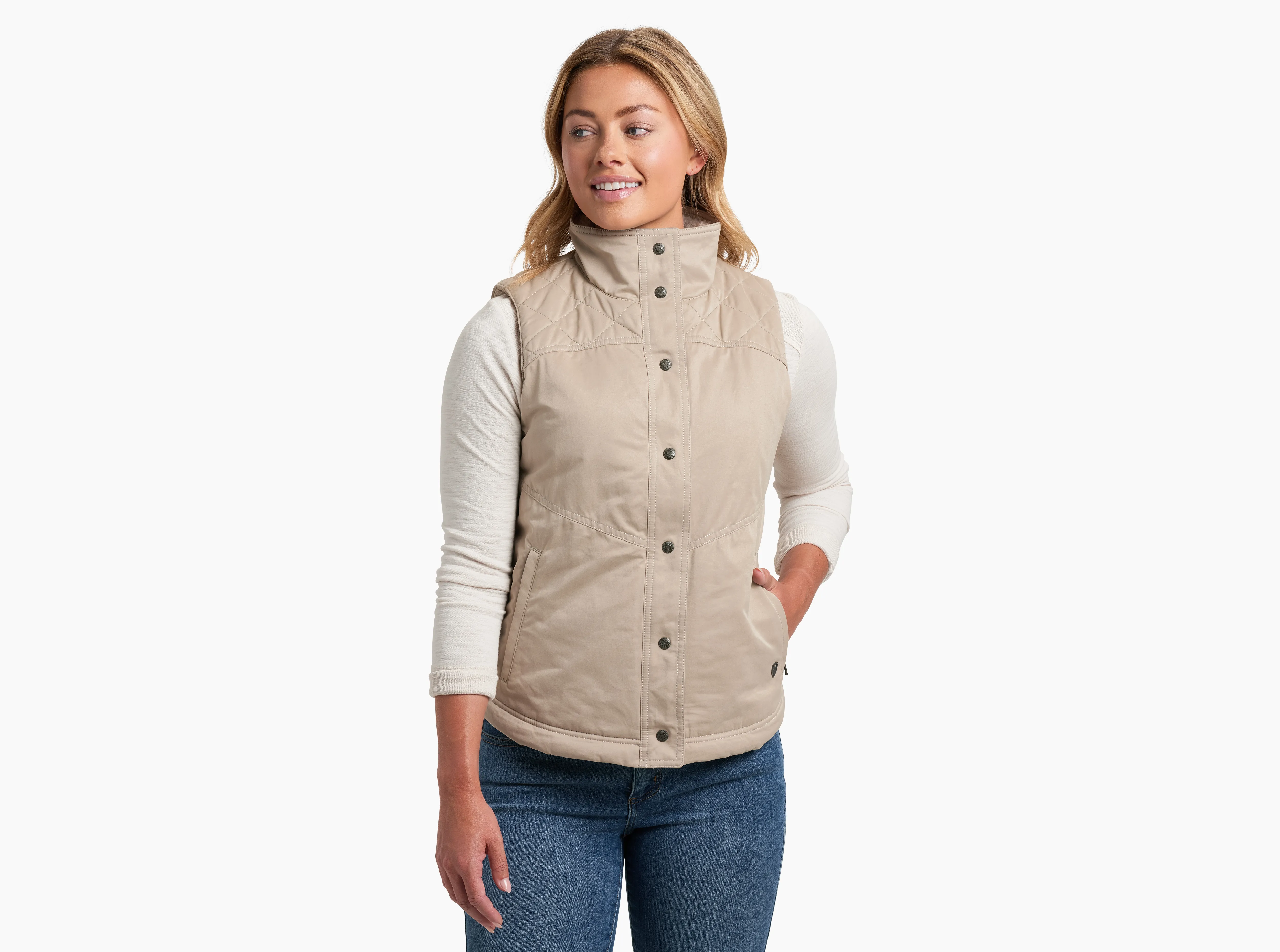 Celeste™ Lined Vest in Women's Outerwear | KÜHL Clothing