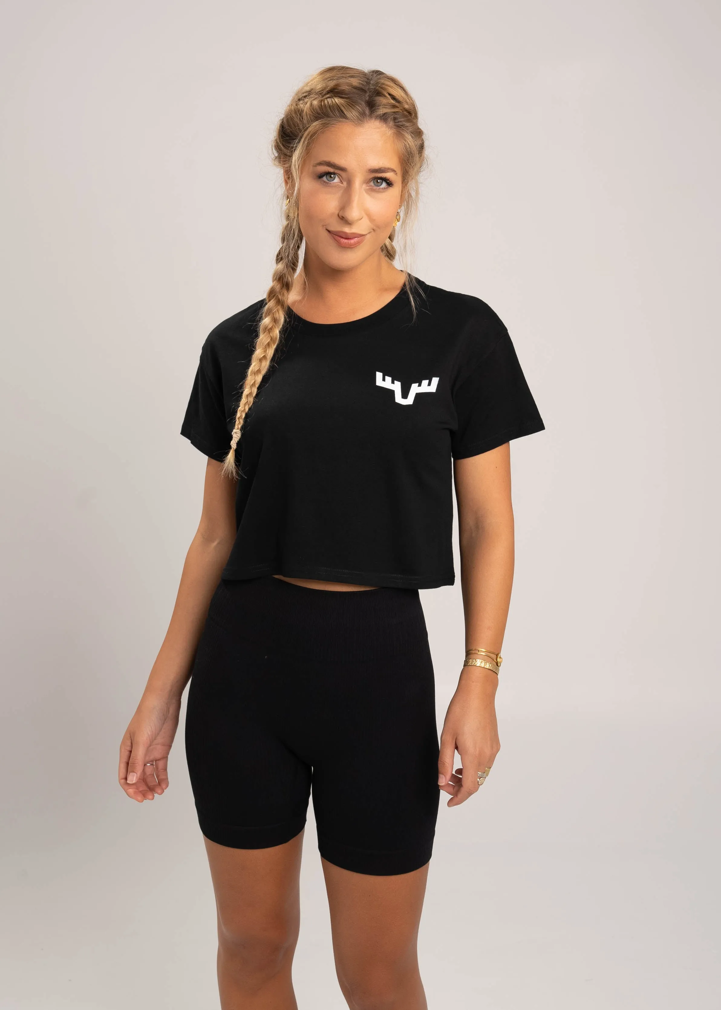 Dr. Moose Antlers Black Crop