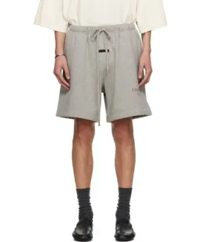 Fear of God Gray Soccer Shorts