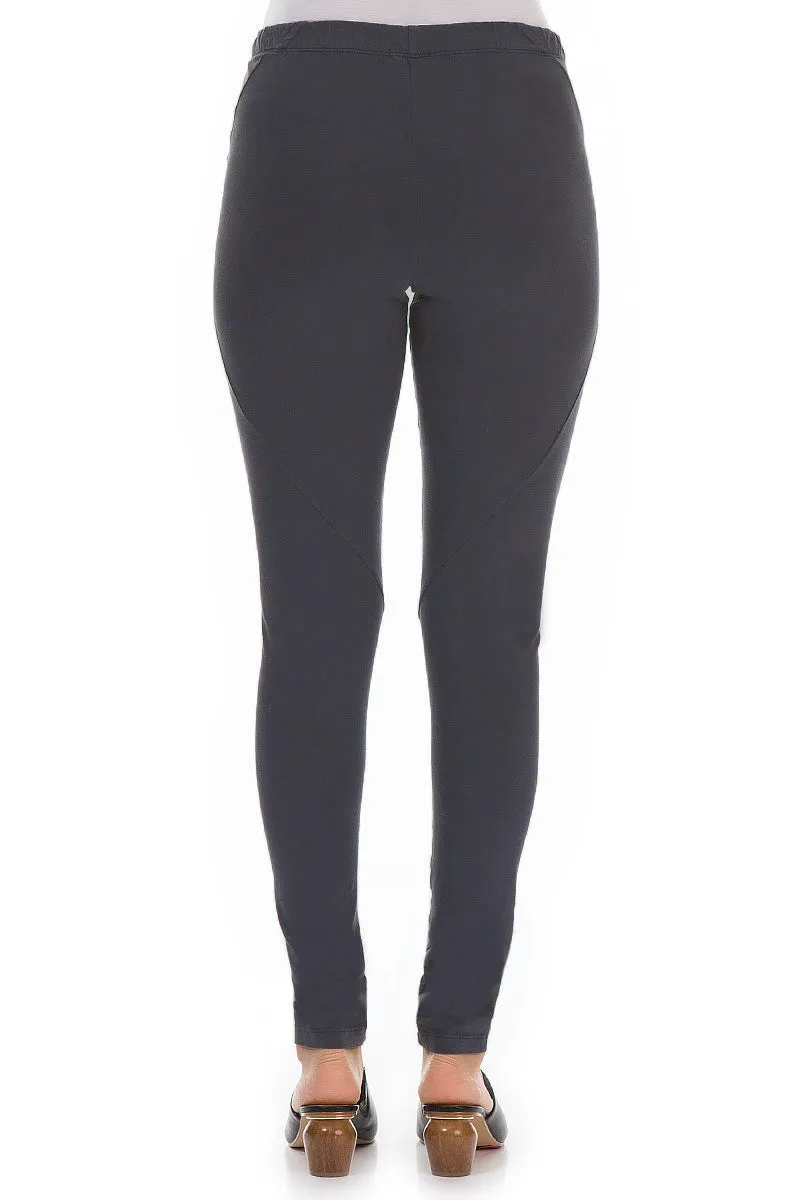 Graphite Cotton Leggings