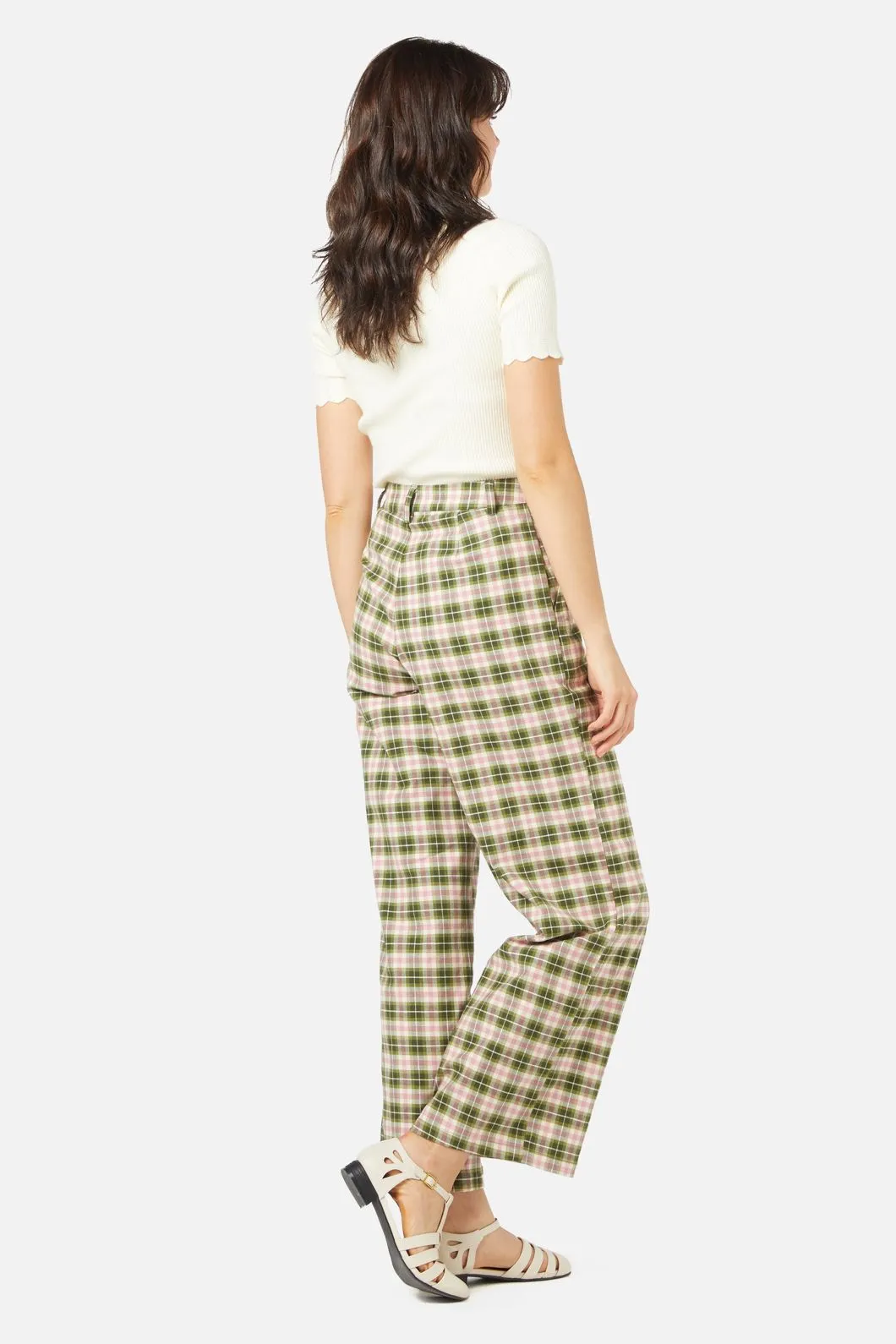 Hazel Check Pant