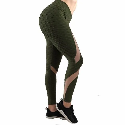 Honeycomb Mesh Leggings