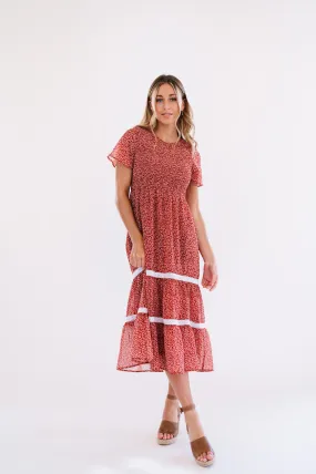 Isla Red Maxi Dress