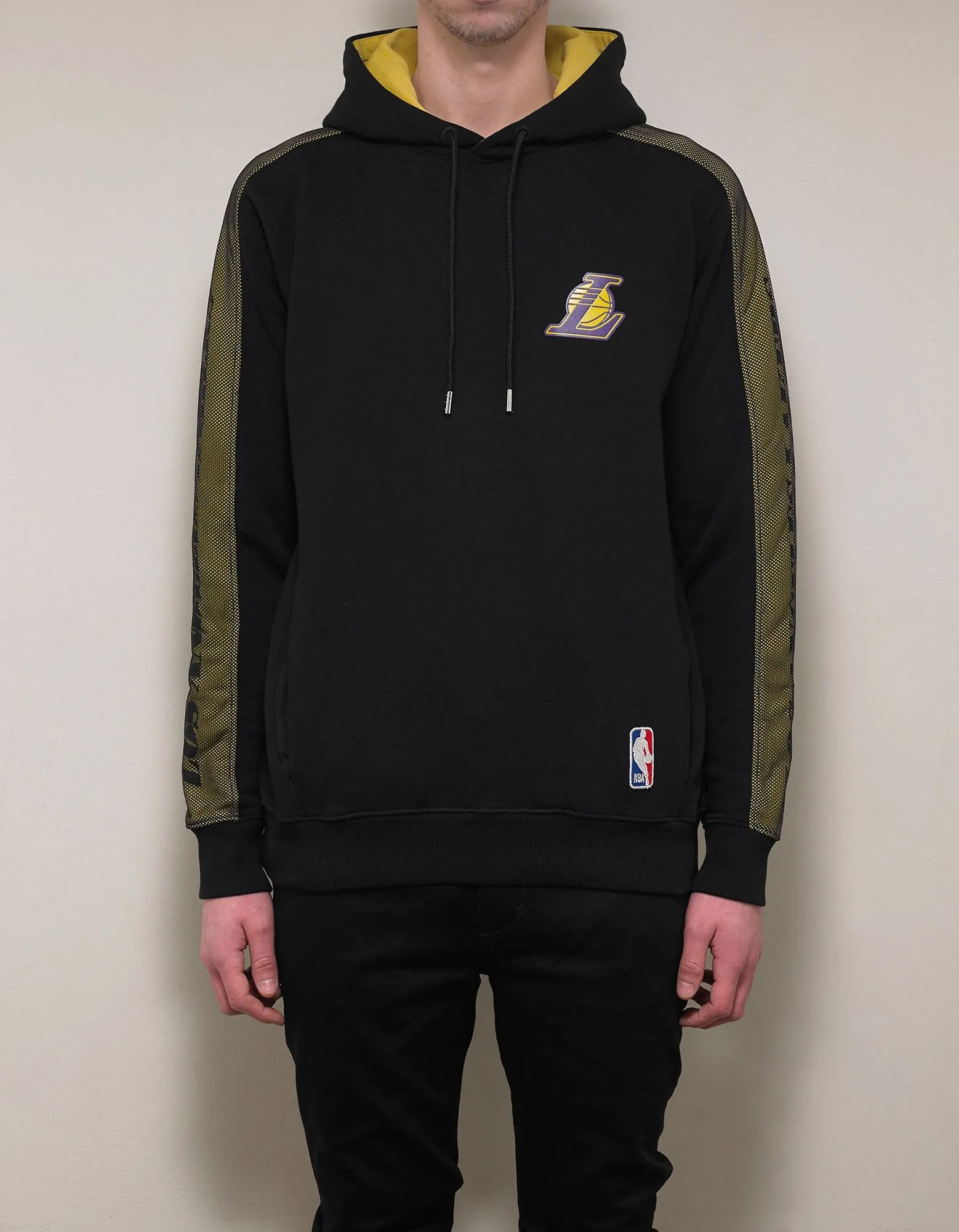 LA Lakers Mesh Panel Hoodie