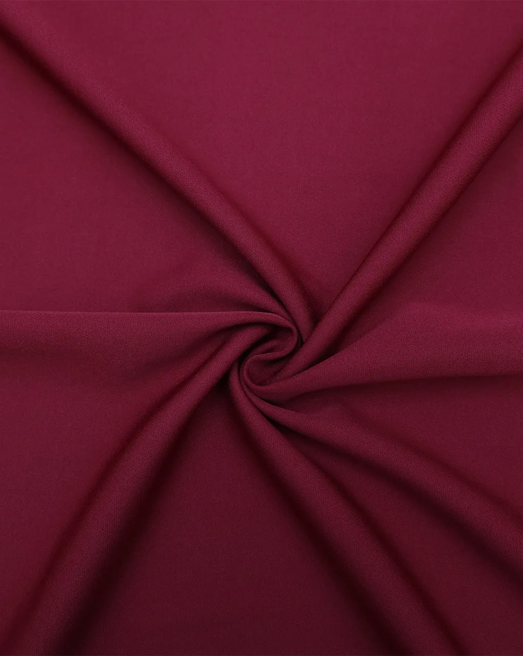 MAROON BANANA CREPE FABRIC