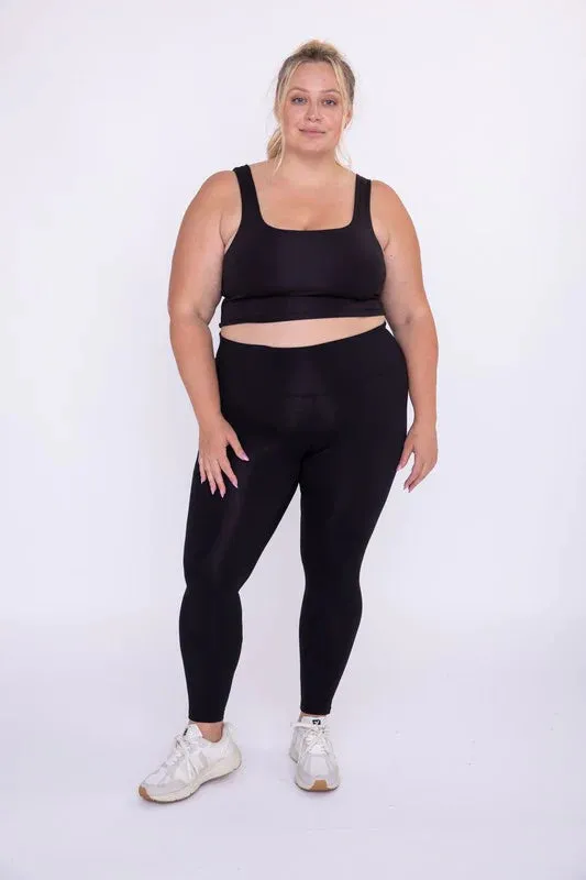 Mono B Form Fit Black Leggings