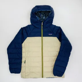 Patagonia K's Reversible Down Sweater Hoody - Second Hand Synthetic jacket - Kid's - White - M | Hardloop