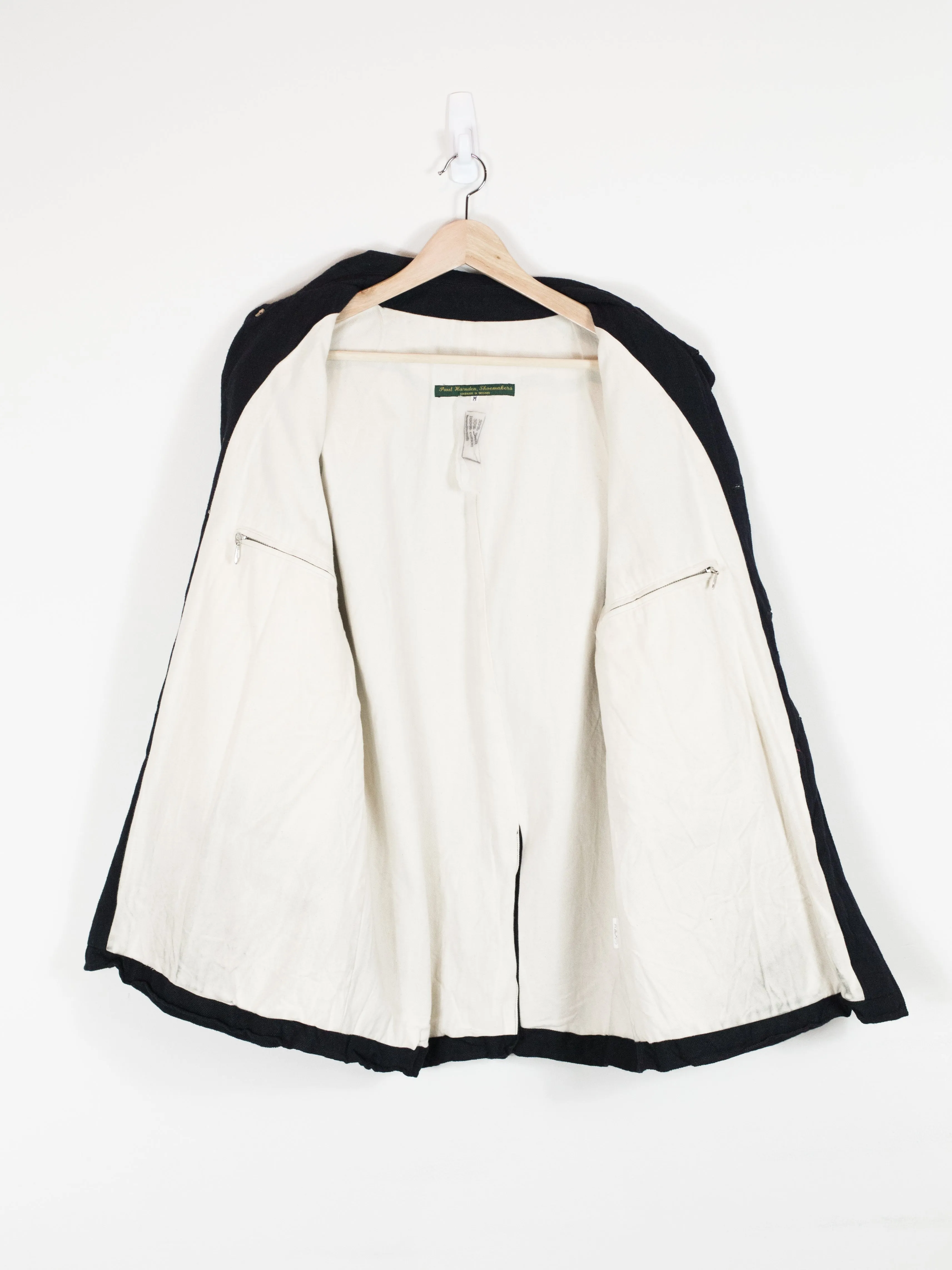 Paul Harnden Wool/Linen Short Mac Coat