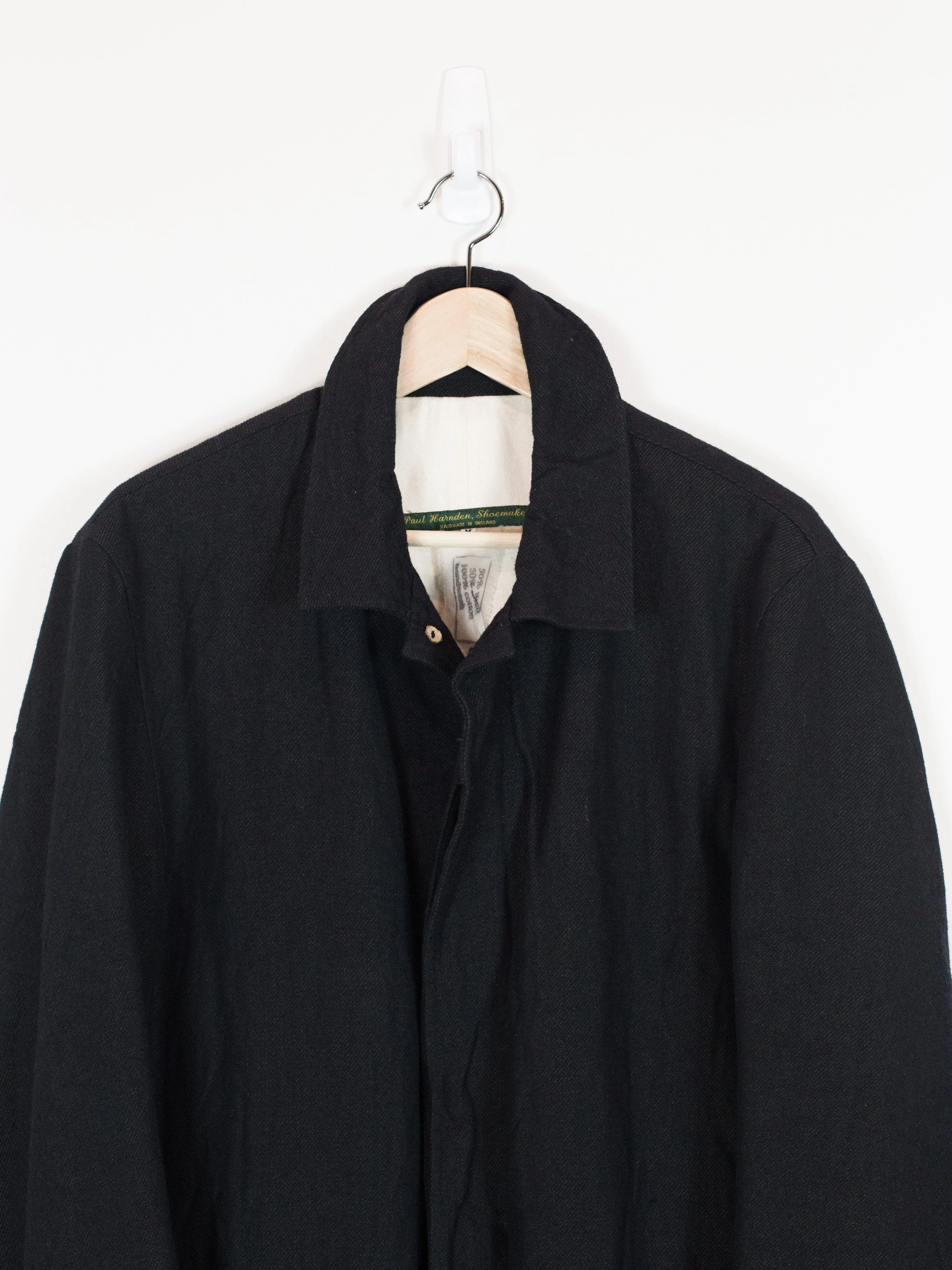 Paul Harnden Wool/Linen Short Mac Coat