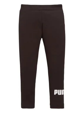 Puma Girls Essential Logo Leggings - Black