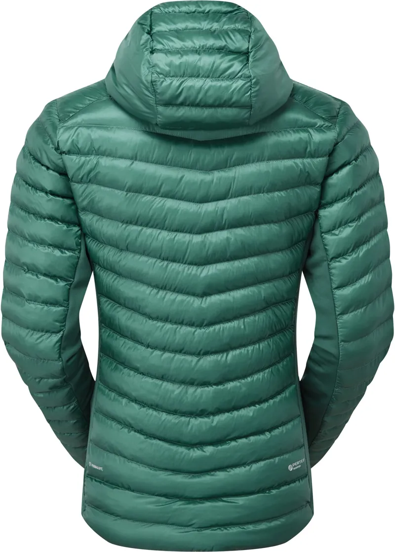 Rab Womens Cirrus Flex Hoody - Eucalyptus-Green Slate