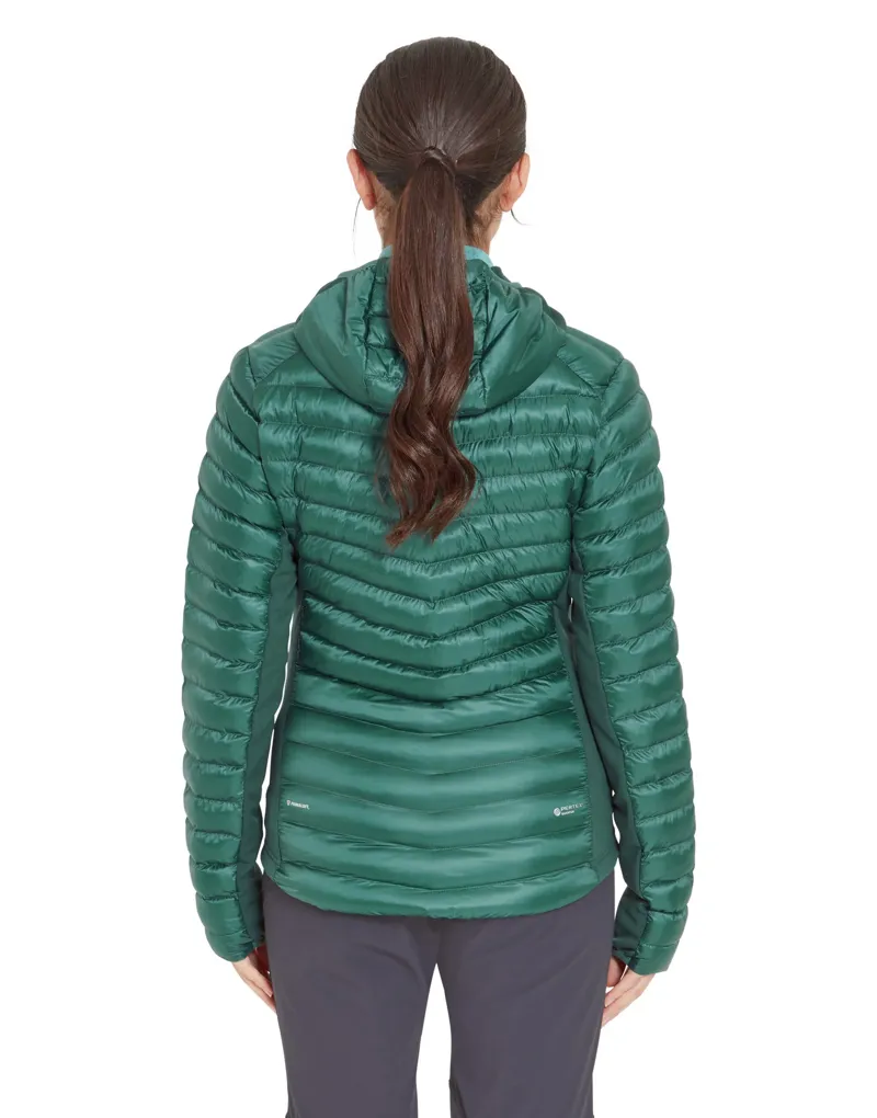 Rab Womens Cirrus Flex Hoody - Eucalyptus-Green Slate