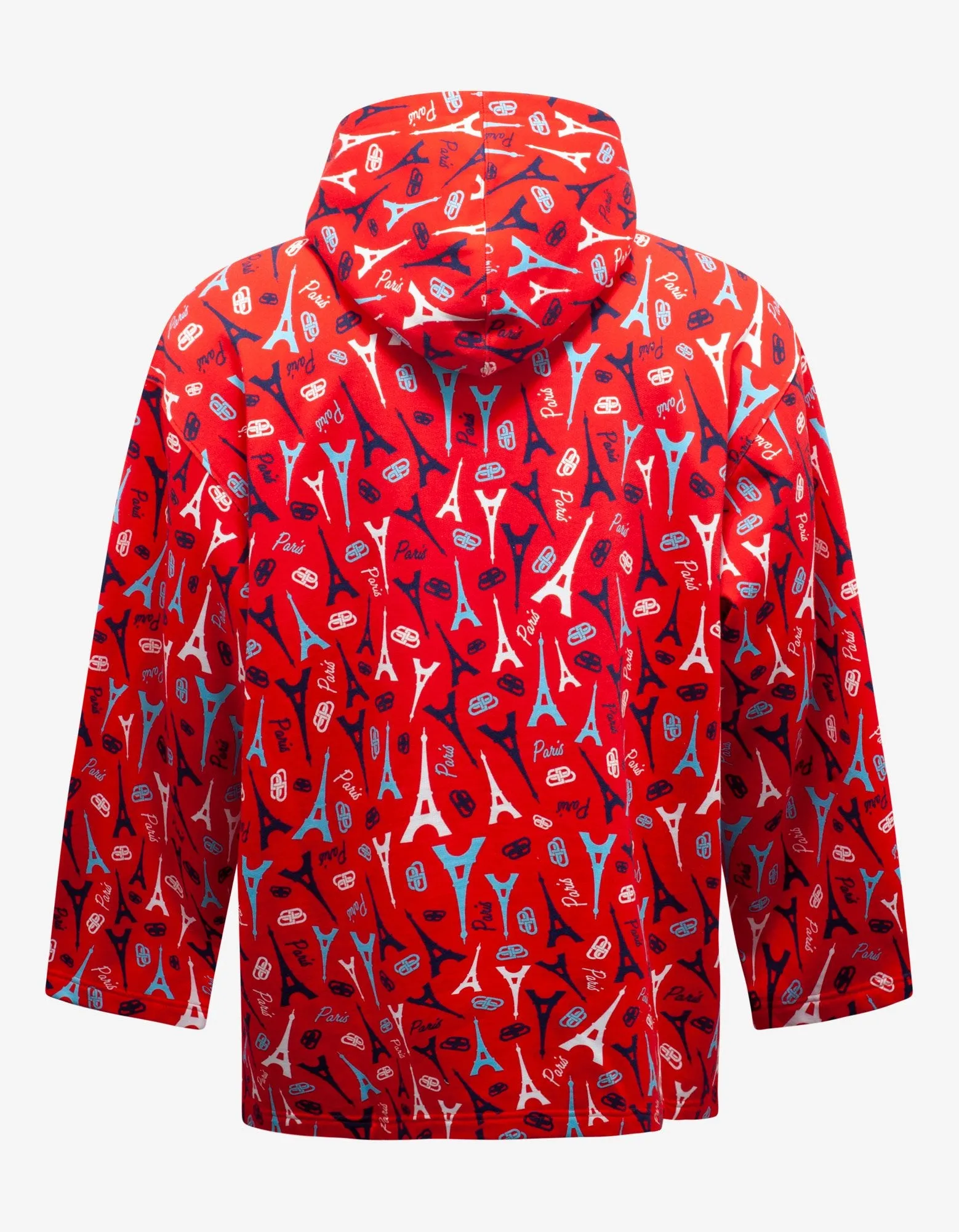 Red BB Paris Oversized Hoodie