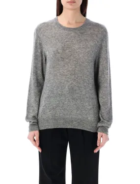 SAINT LAURENT Luxurious Cashmere-Silk Blend Sweater