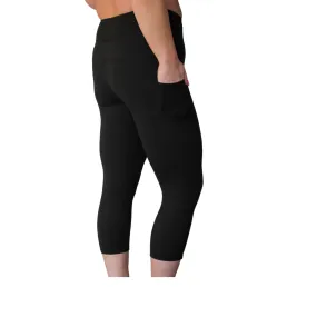 SCULPT Yoga Capri Leggings- Black