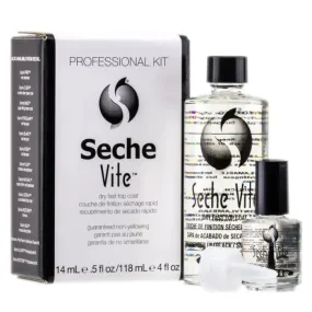 Seche Vite Top Coat Refill Kit - 4oz + 0.5oz