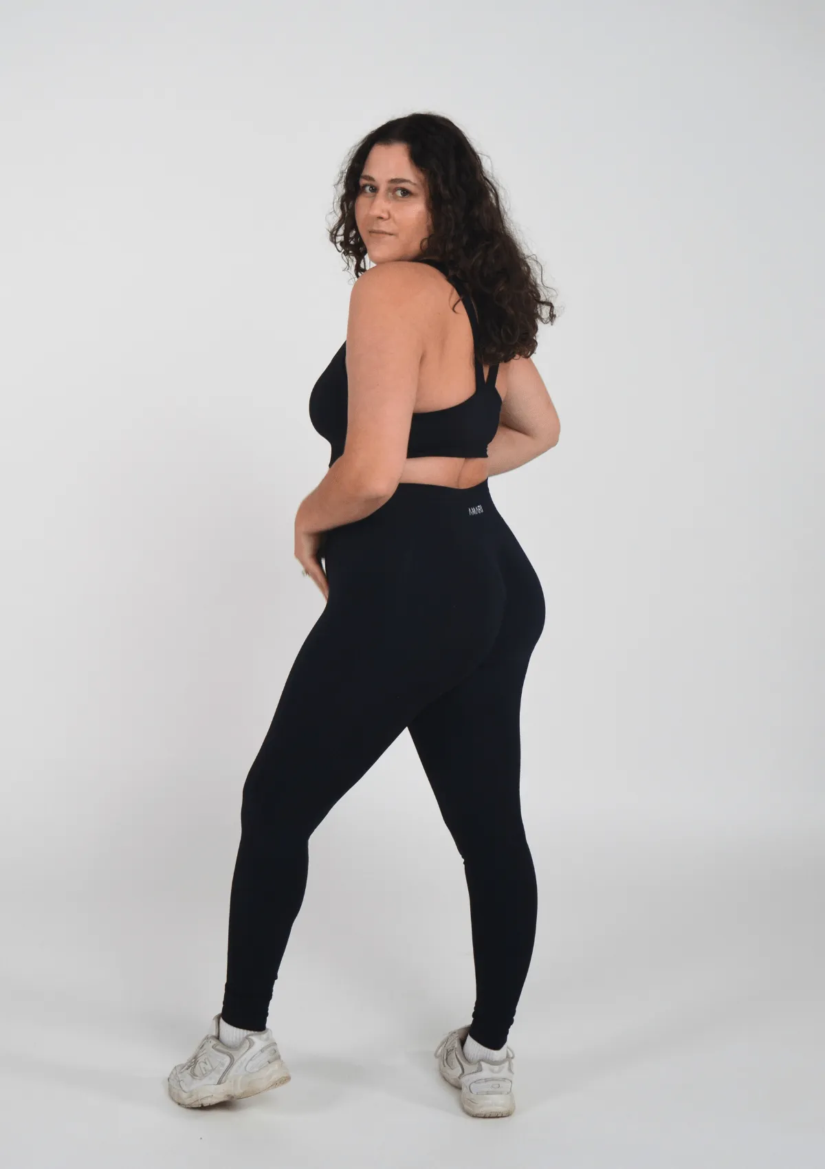 Second Chance: Seamless Scrunch Leggings - Black