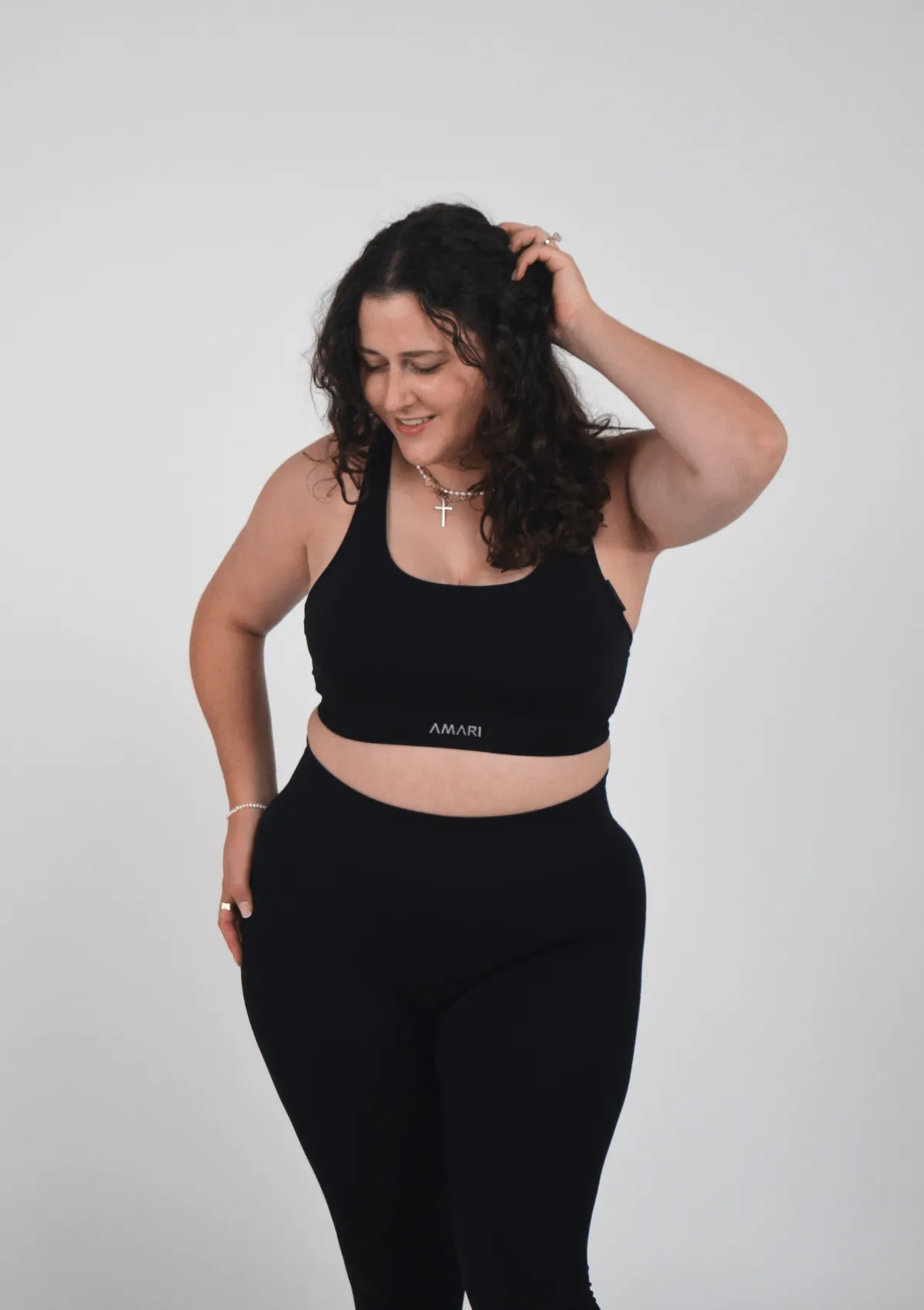 Second Chance: Seamless Scrunch Leggings - Black