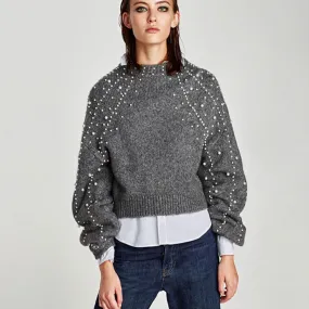 Selena Pearl Sweater