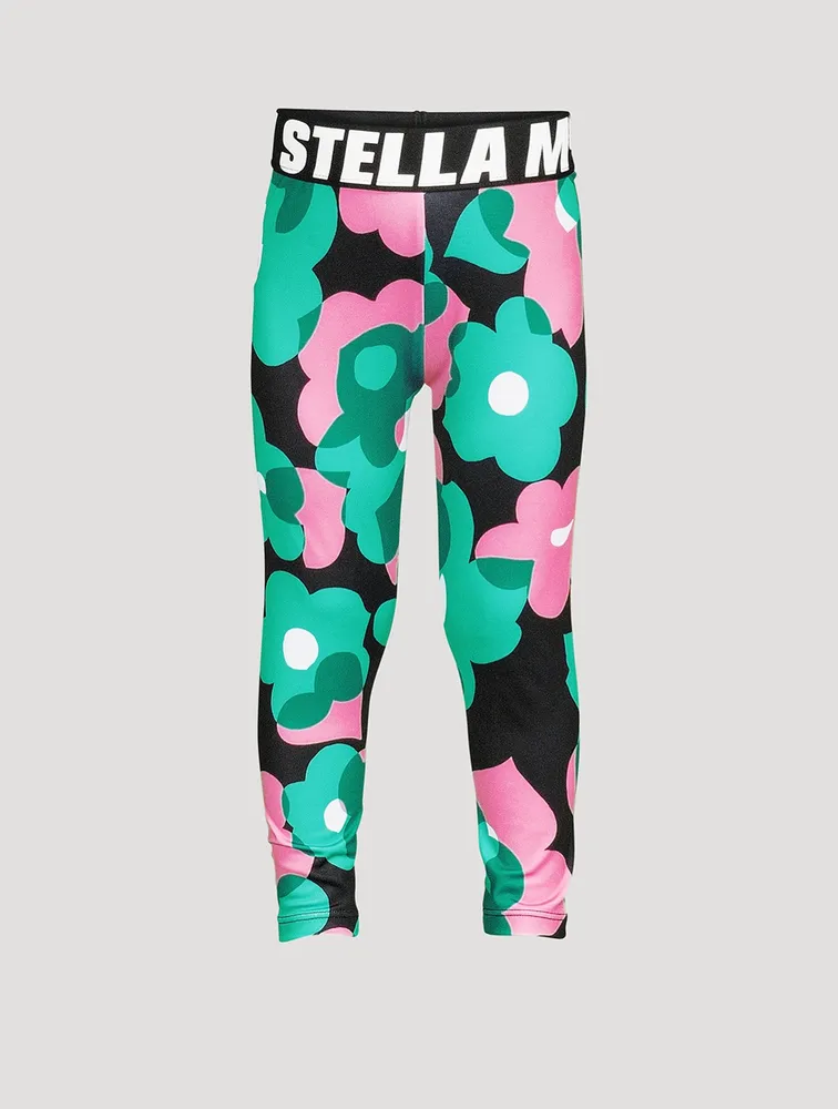 STELLA MCCARTNEY Floral Active Leggings