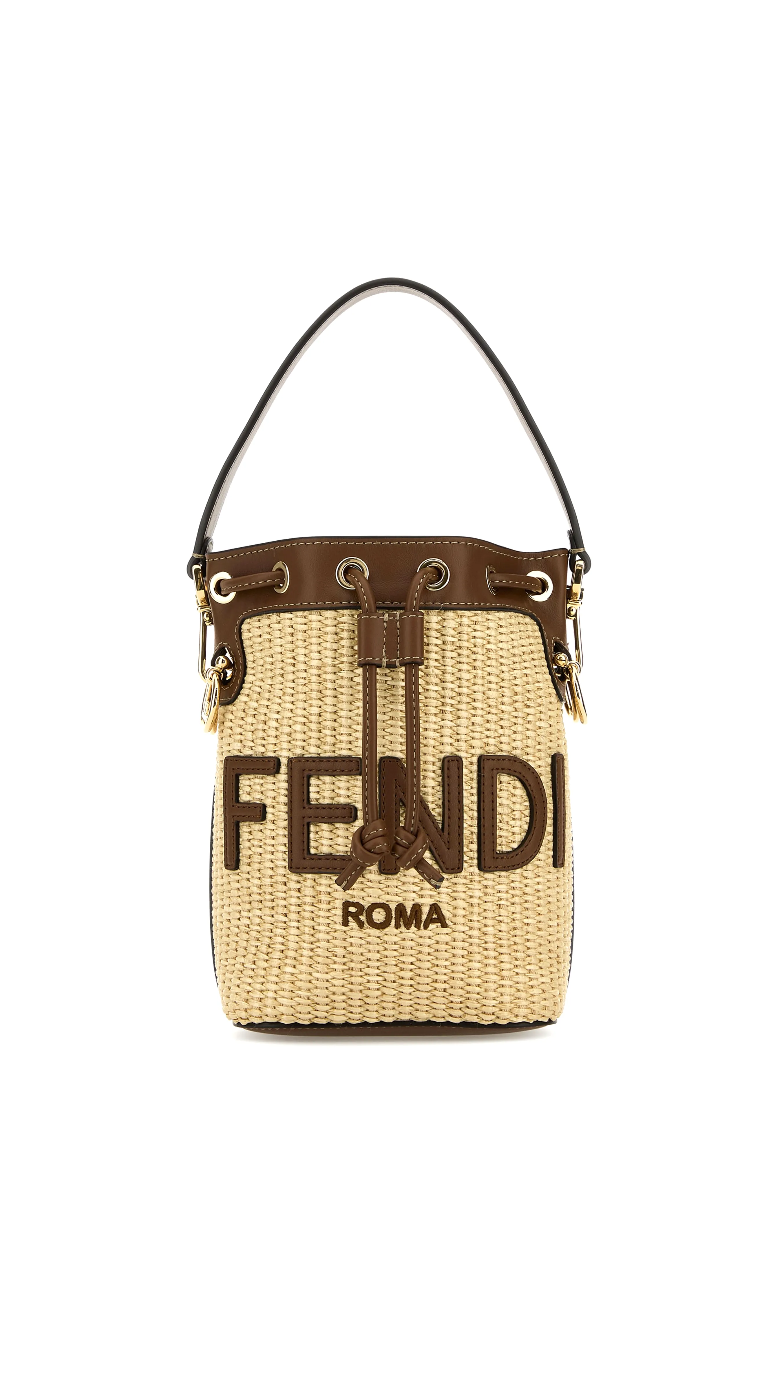 Trésor Raffia Mini Bag - Natural