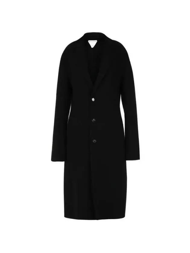 Women s Cashmere Single Coat Black