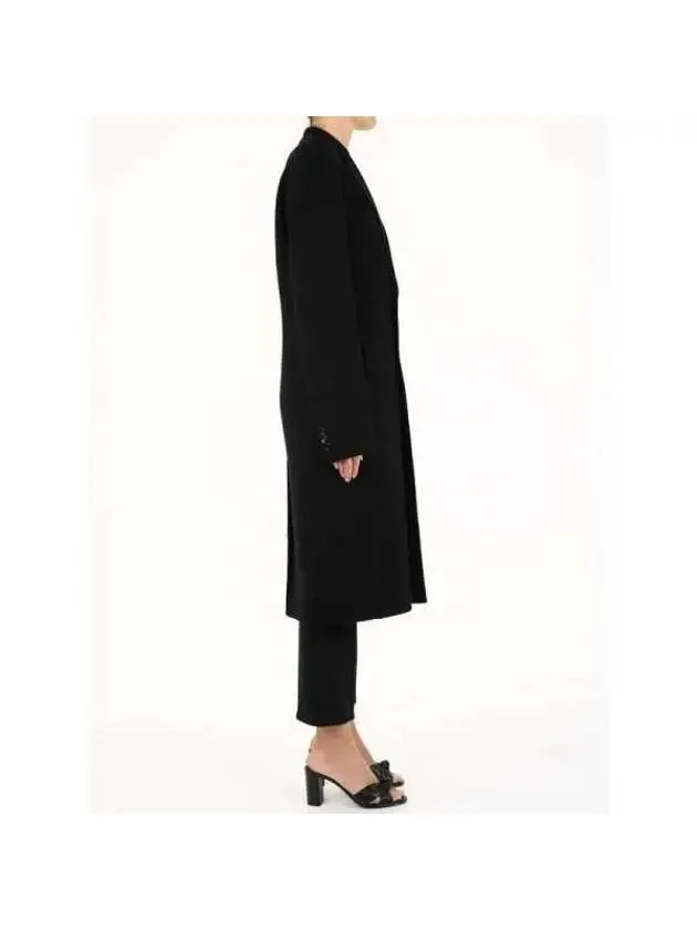 Women s Cashmere Single Coat Black